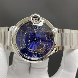 Alternative view of Today's Pick🌐 Cartier Ballon Bleu Blue Dial 42mm 2824 Movement Top-Tier Quality Actual Photos Before Shipping✈️